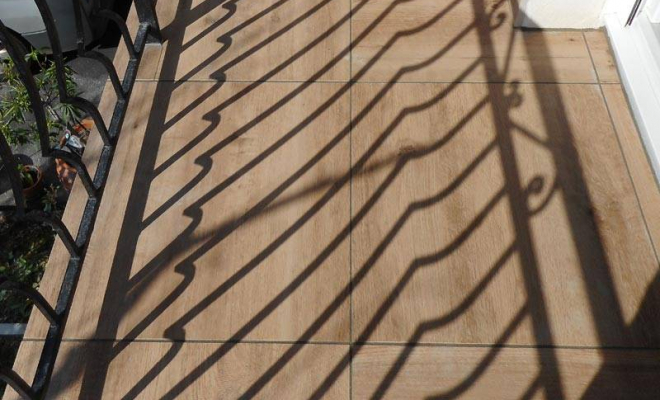 Dalle terrasse extérieure, Aurillac, Desblats Carrelage